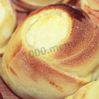 Ванильная ватрушки с творогом