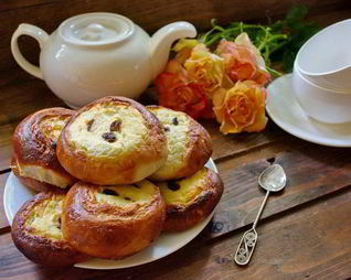 Ватрушки из дрожжевого теста