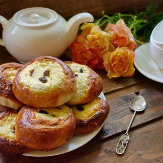 Ватрушки из дрожжевого теста