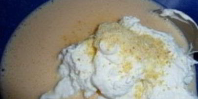 венгерская ватрушка с творогом из слоеного теста