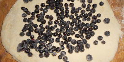 вкуснейшие черничные булочки