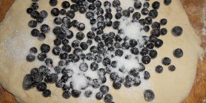 вкуснейшие черничные булочки