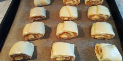 яблочные булочки