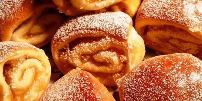 яблочные булочки