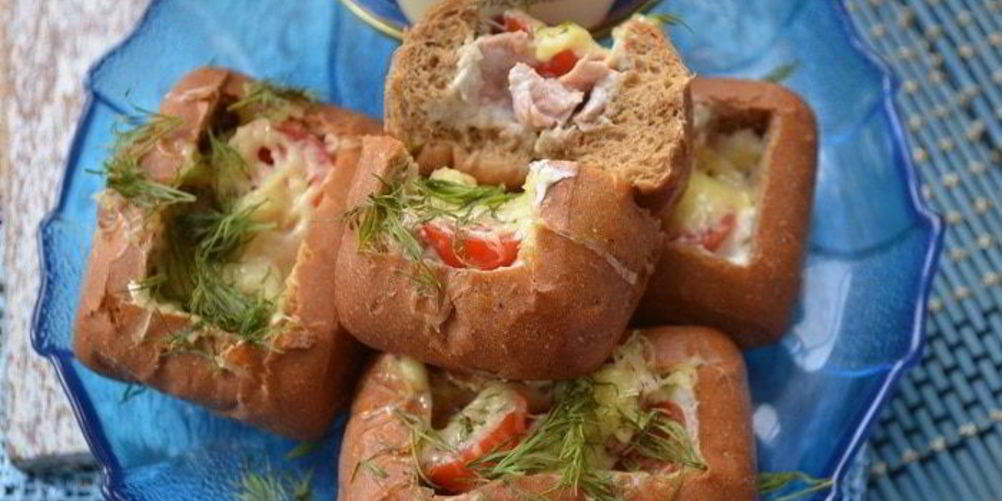 Рецепт закусочные булочки с тунцом