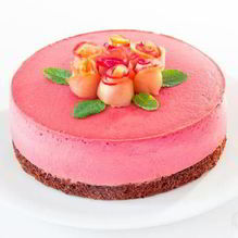 Рецепт Амарантовый чизкейк