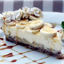 Рецепт Банановый чизкейк с карамелью