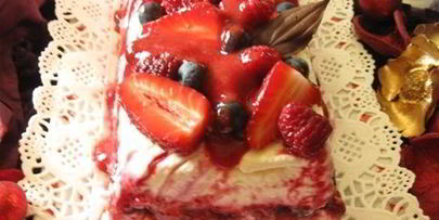 чизкейк белый шелк