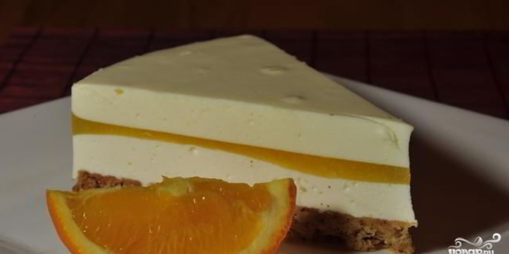 Рецепт чизкейк без выпечки с желе