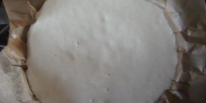 чизкейк c шоколадным слоем