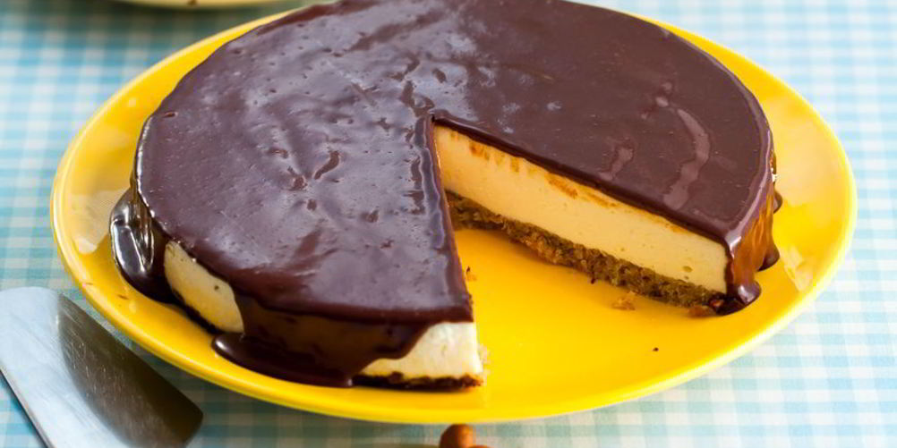 Рецепт чизкейк из черного хлеба