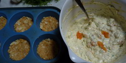 чизкейк из копченого лосося