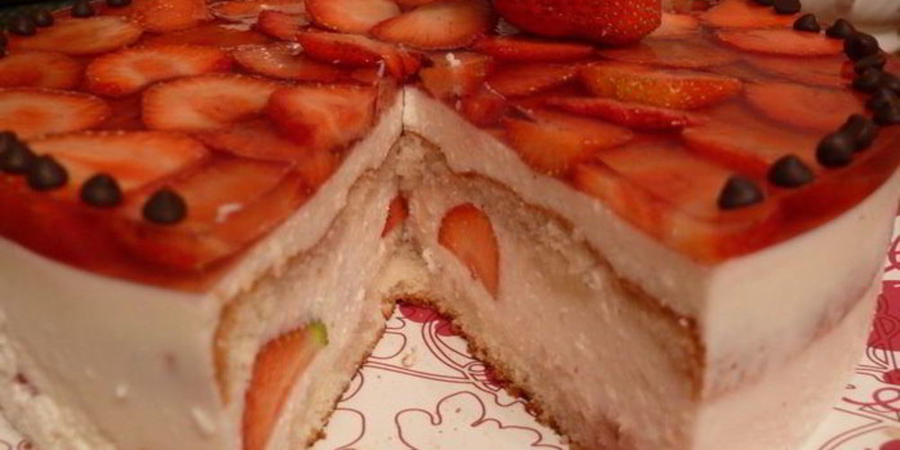 Рецепт чизкейк клубничный ice