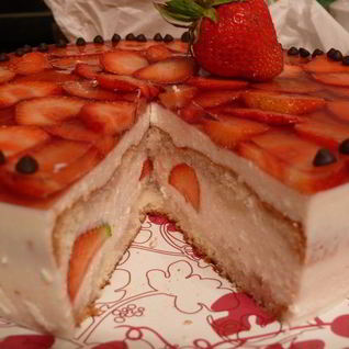 Чизкейк Клубничный ICE