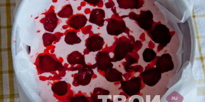 чизкейк клубничный