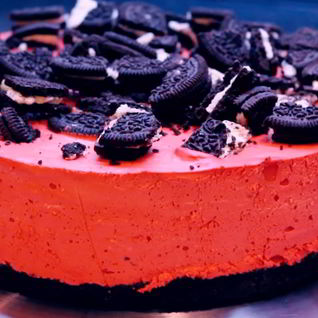 Чизкейк Красный бархат с орео
