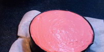 чизкейк красный бархат с орео