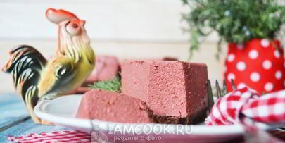 чизкейк красный бархат