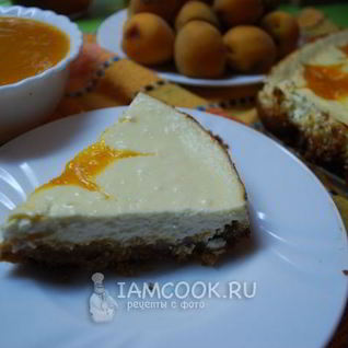Чизкейк с абрикосами