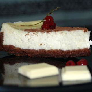 Чизкейк с белым шоколадом