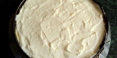 чизкейк с черникой