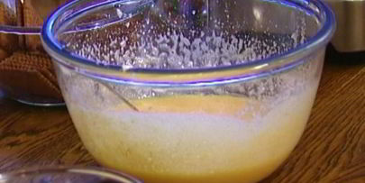 чизкейк с голубикой