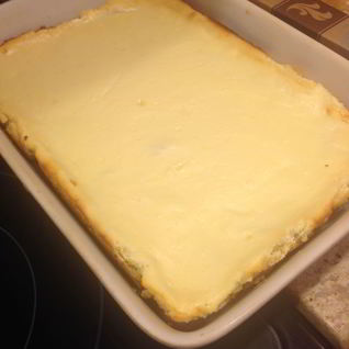 Чизкейк с грушей