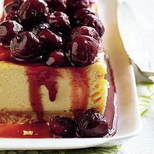 Рецепт Чизкейк с консервированной вишней