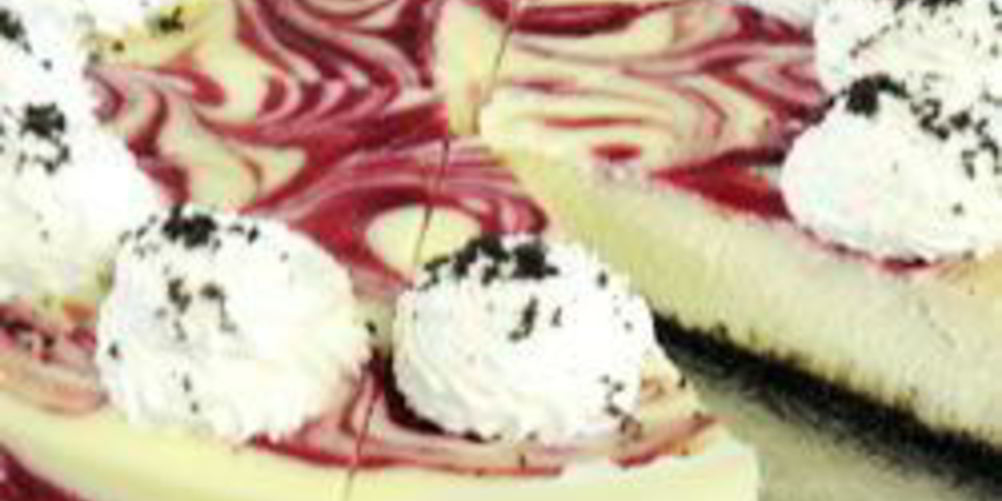 Рецепт чизкейк с малиной и белым шоколадом