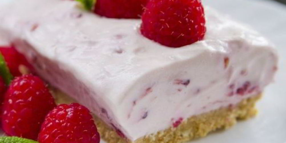 Рецепт чизкейк с малиной