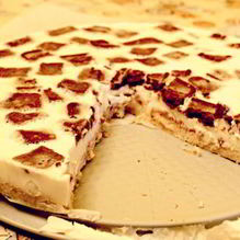 Рецепт Чизкейк с шоколадным печеньем