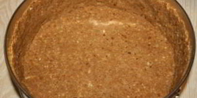 чизкейк с топпингом из голубики