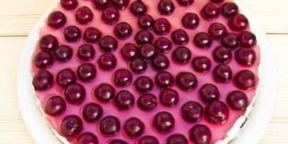 чизкейк с вишней