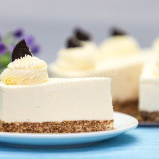 Чизкейк с желатином без выпечки