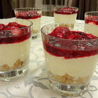 Чизкейк в стаканчиках