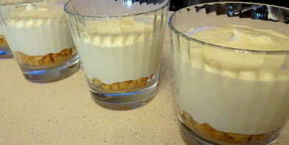 чизкейк в стаканчиках