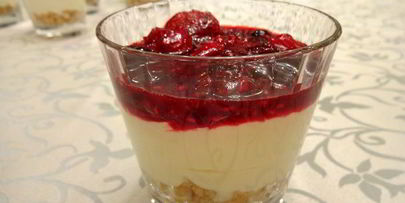 чизкейк в стаканчиках