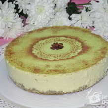 Рецепт Диетический яблочно-творожный чизкейк