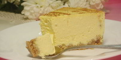 диетический яблочно-творожный чизкейк