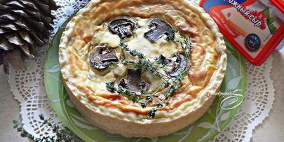 грибной закусочный чизкейк