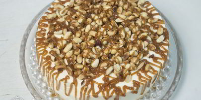 карамельный чизкейк без выпечки