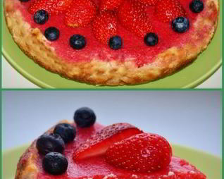 Клубничный чизкейк в мультиварке