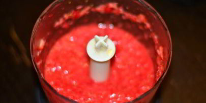 клубничный чизкейк в мультиварке