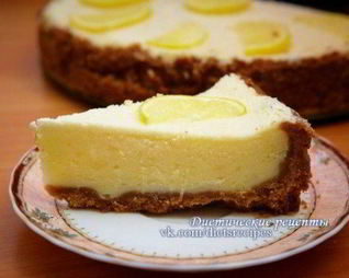 Лимонный чизкейк Наслаждение