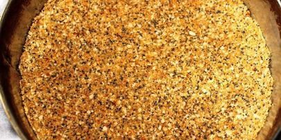 маковый чизкейк под лимонно-сметанным топпингом