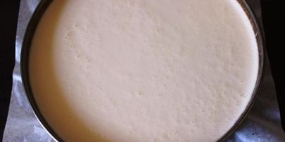 маковый чизкейк под лимонно-сметанным топпингом