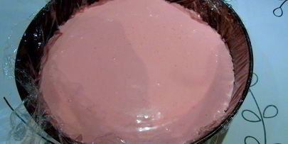 малиновый чизкейк с двумя видами шоколада