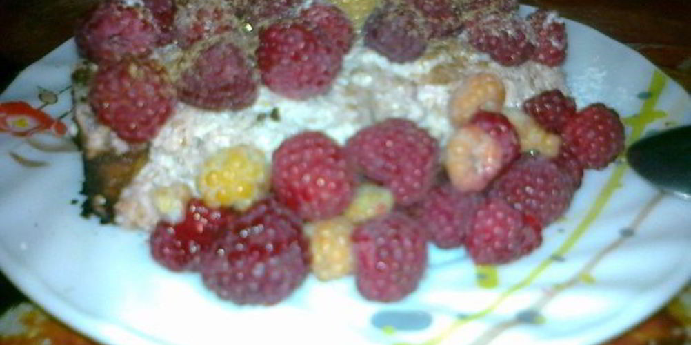 Рецепт малиновый чизкейк