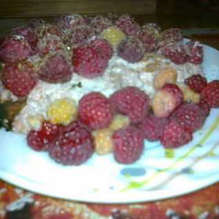 Малиновый чизкейк