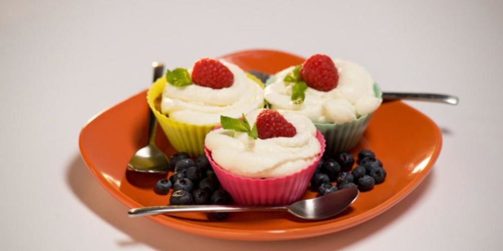 Рецепт мини-чизкейки с ягодами